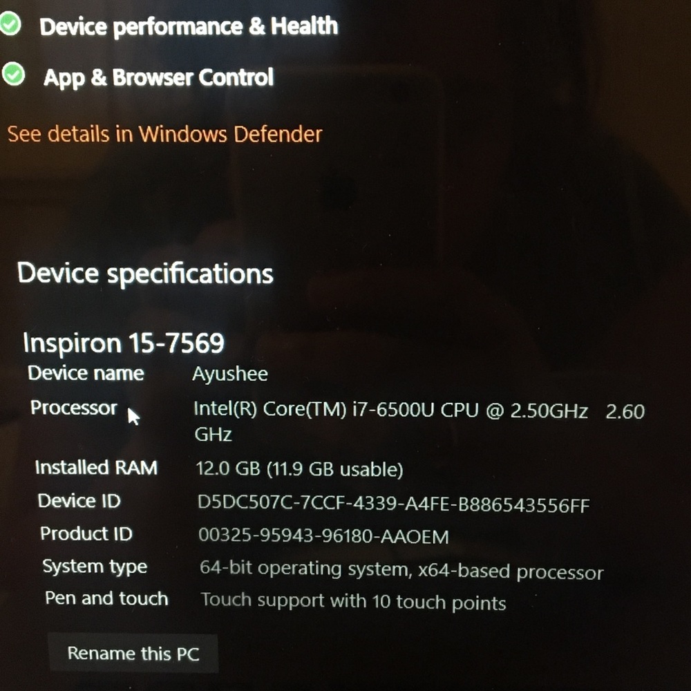 Dell Inspiron 15 7000